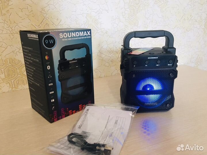 Портативная колонка bluetooth, Новая