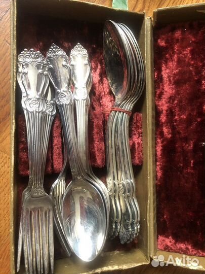 Мельхиоровые ложки СССР