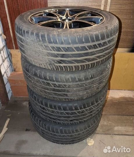 Комплект летних колес r15 стояли на ваз