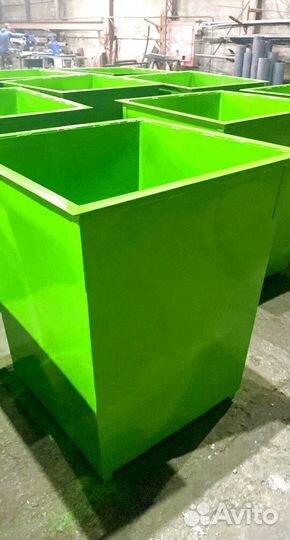 Мусорный контейнер 0.75 м3. Арт 3787