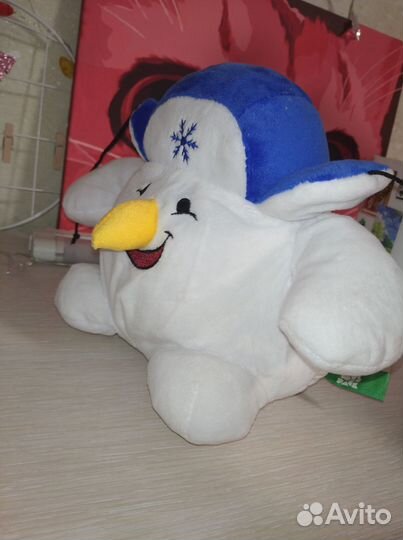 Мягкая игрушка Снеговичок