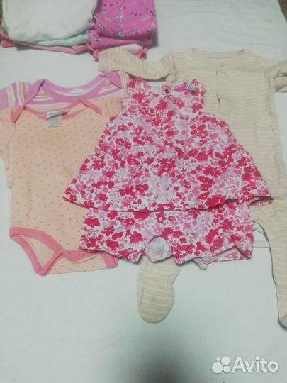 Вещи пакетом на девочку 62