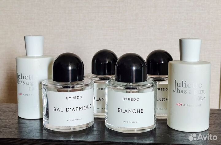 Пустые флаконы Byredo, Juliette has a gun