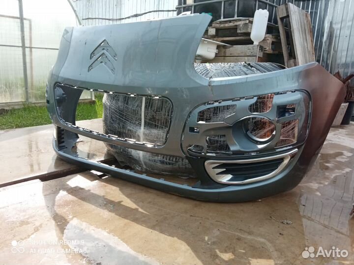 Бампер передний citroen c3 picasso