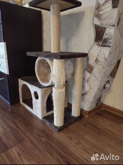Ремонт когтеточек для кошек (перетяжка столбиков)