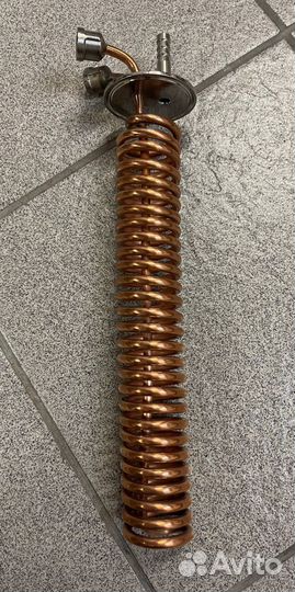 Медный холодильник 2 дюйма