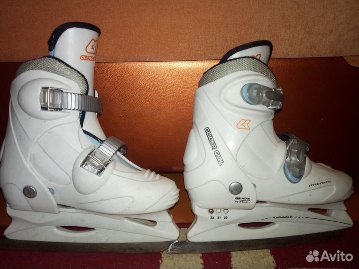 Коньки раздвижные фигурные 30 - 32