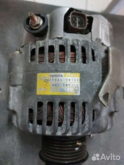 Генератор 12V 80A Toyota Avensis 2.0/2.4i 03-08