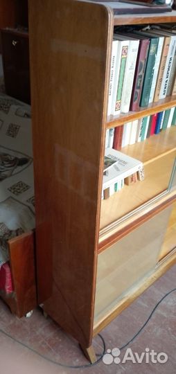 Шкаф книжный Стеллаж СССР Советский Ретро Винтаж