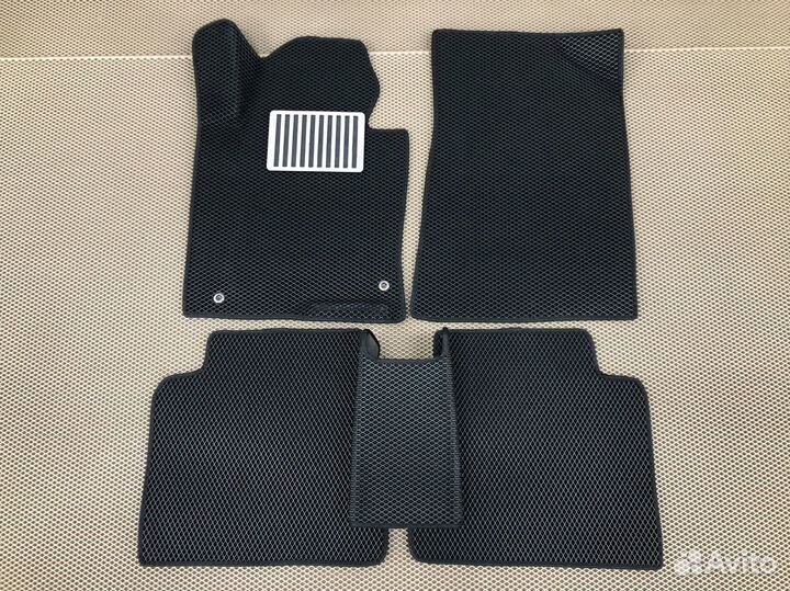 Коврики EVA (ева) Hyundai Sonata 7 + подпятник