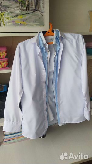 Рубашка школьная