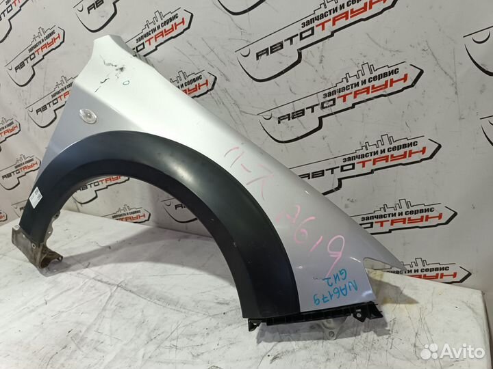 Крыло subaru impreza XV GH2 GH3 GH6 GH7 57120FG0809P переднее правое серебро, C3S NA6179