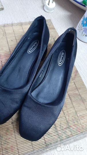 Туфли атласные 37