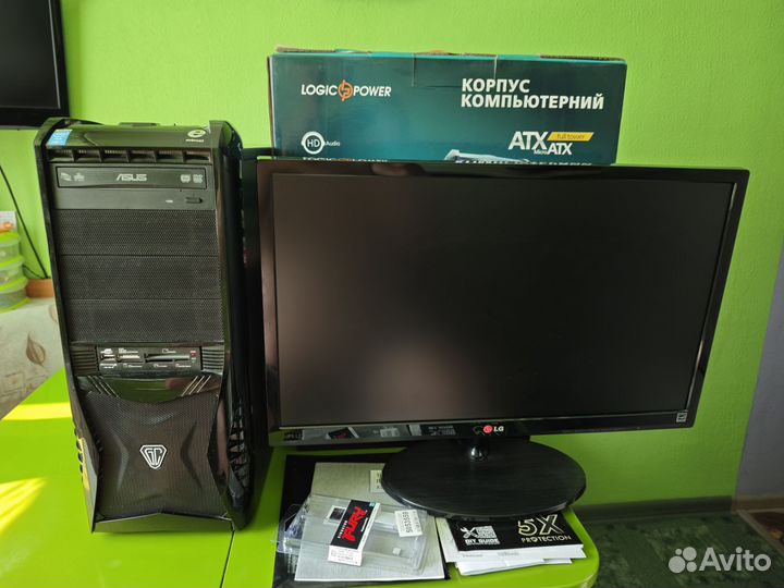 Игровой компьютер i7/16gb/gtx1060 ssd120