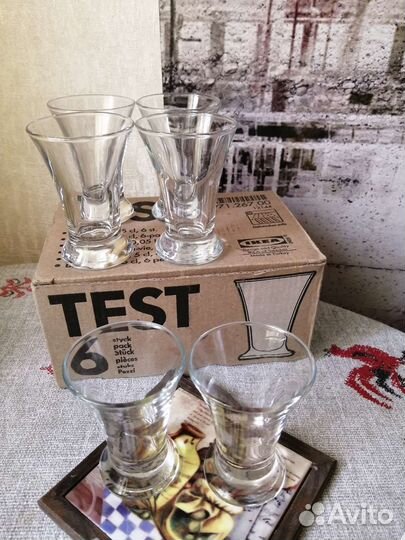 Набор рюмок Икея из 6 штук
