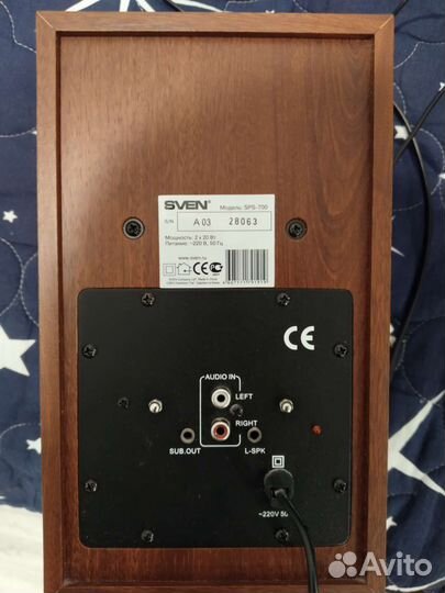 Музыкальные колонки Sven