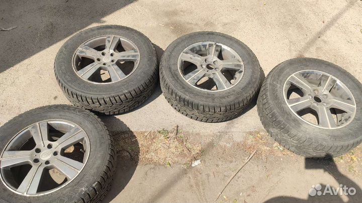 Колеса в сборе зимние на subaru hakkapeliitta 7