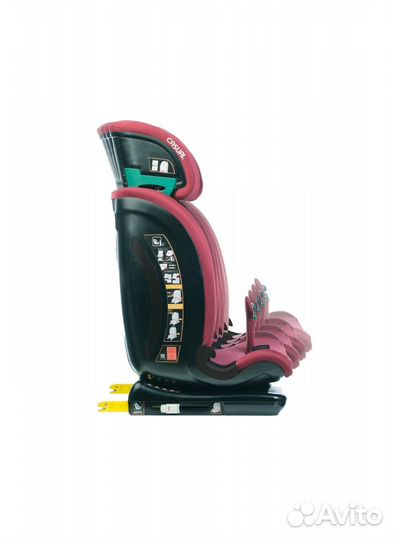 Детское автокресло 3-12 лет на изофикс