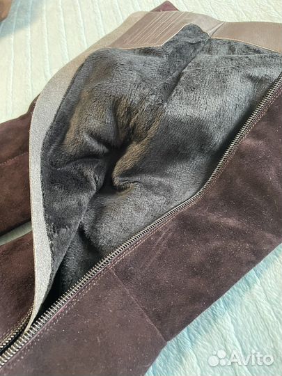 Сапоги нат. замша Valley 36р