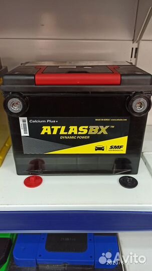 Акб 70Ач Atlas на Siber (Волга сайбер)