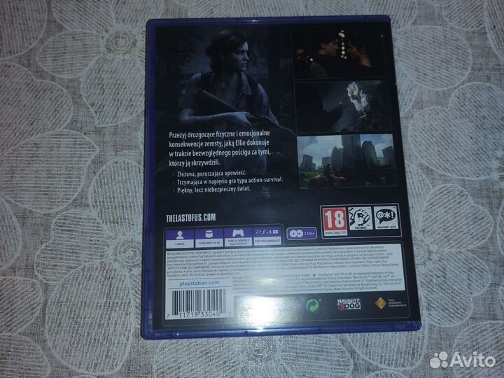 Диск ps4 The last of us 2 Одни из нас 2