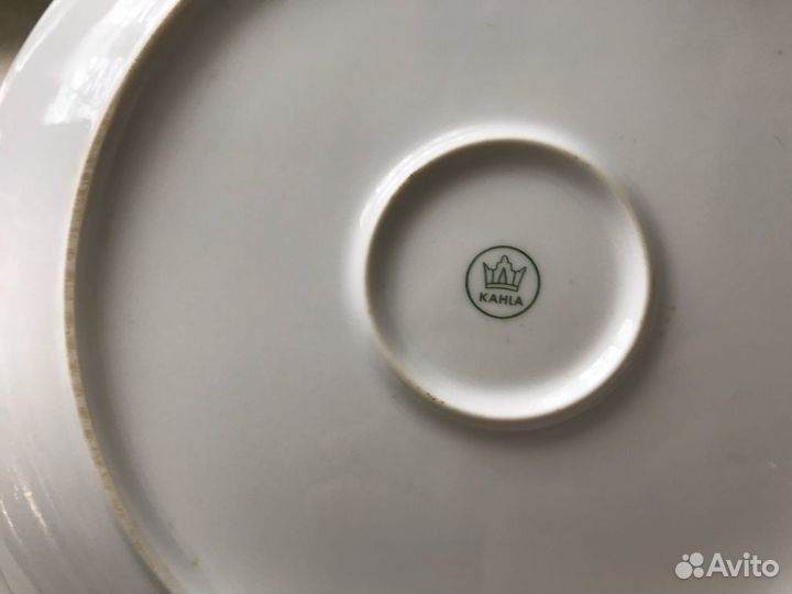 Набор посуды Кахла гдр (синий) 60-х г