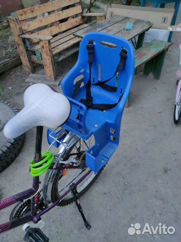 Детское велокресло на багажник