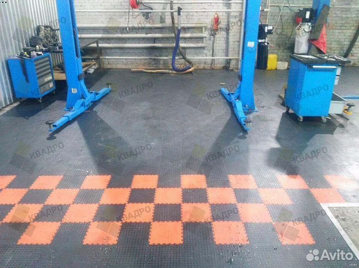 Плитка пвх в гараж