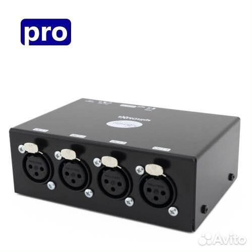 Siberian Lighting SL-SDX4P - DMX сплиттер, 1 вход
