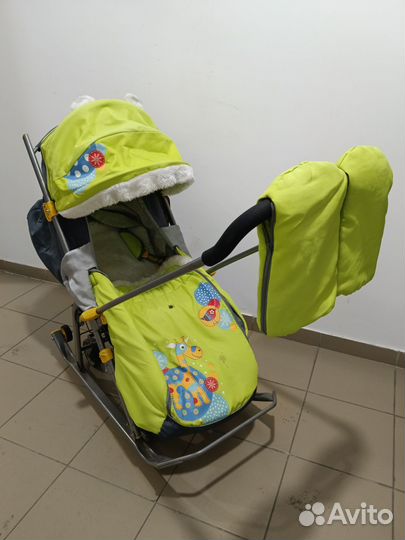 Коляска санки Ника