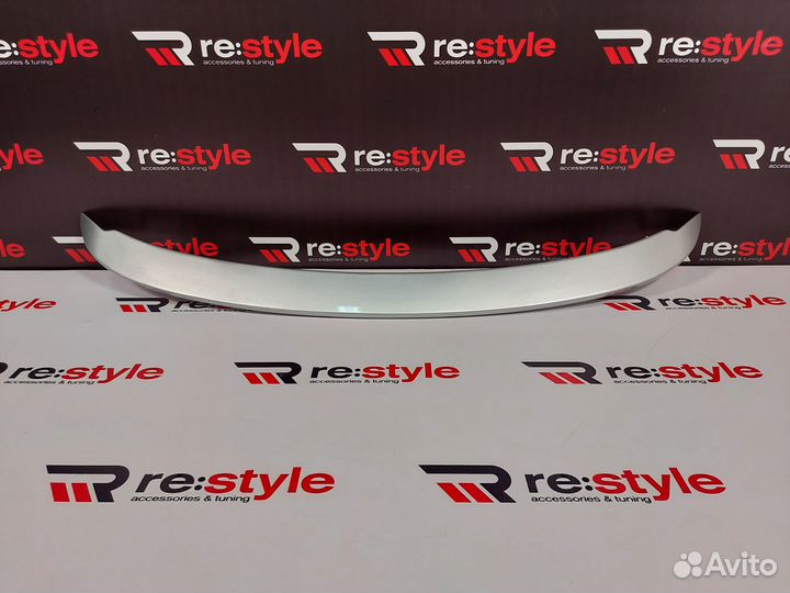 Спойлер Toyota Vitz 130 2010-2020 Серебро