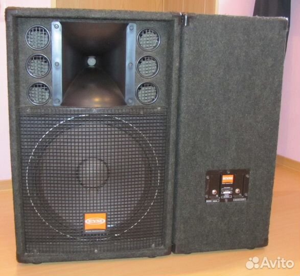 Колонки 1400W EVM QS153 2шт Pro Stereo Dual