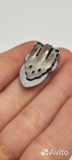 Брошь винтажная дресс клип арт деко сер. XX в. №28