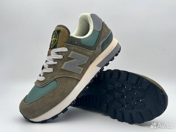 Кроссовки мужские new balance 574 Stone Island