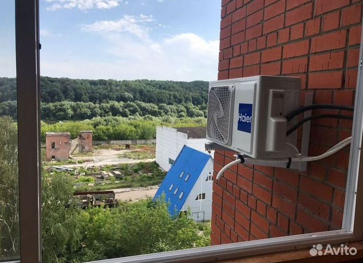 Кондиционер с установкой