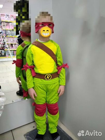 Прокат костюма Черепашки ниндзя аренда,р.110-122