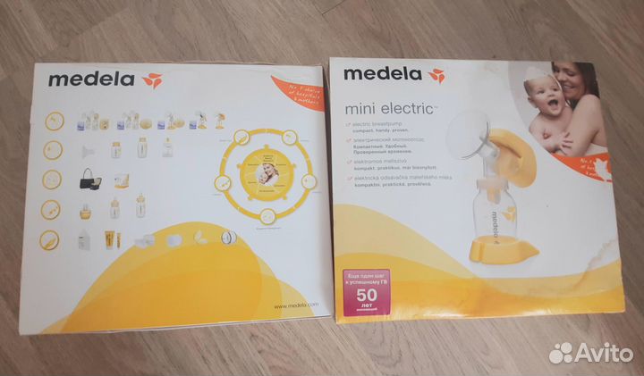 Электрический молокоотсос medela