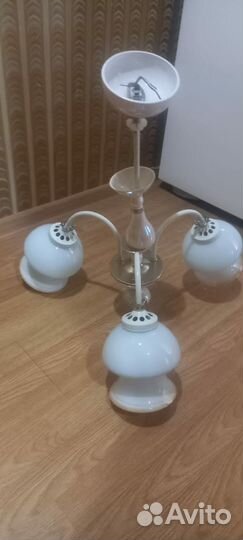 Люстра потолочная подвесная бу