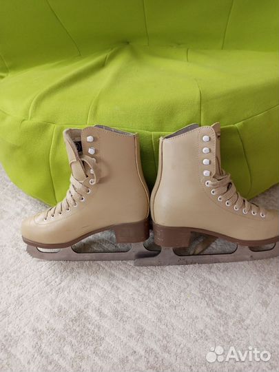 Коньки фигурные princess beige