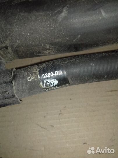 Патрубок теплообменник Range Rover 4 L405 4.4 диз