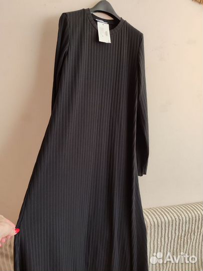 Платье женское трикотажное лапша 50 р (XL)