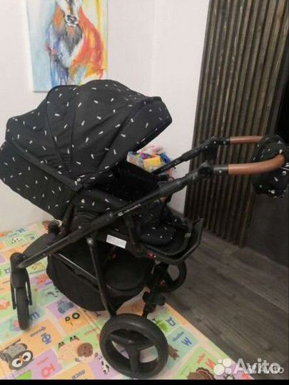 Коляска adamex reggio 3в 1