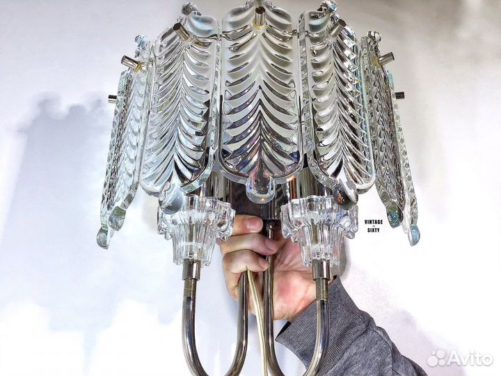 Светильник бра настенный на 2 лампы СССР