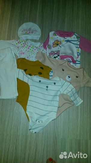 Пакет вещей на девочку