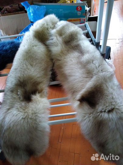 Воротник из песца