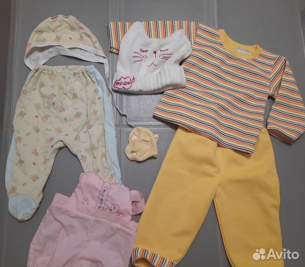 Детские вещи на девочку с рождения