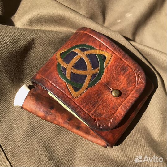 Сумка складная на пояс с ножом