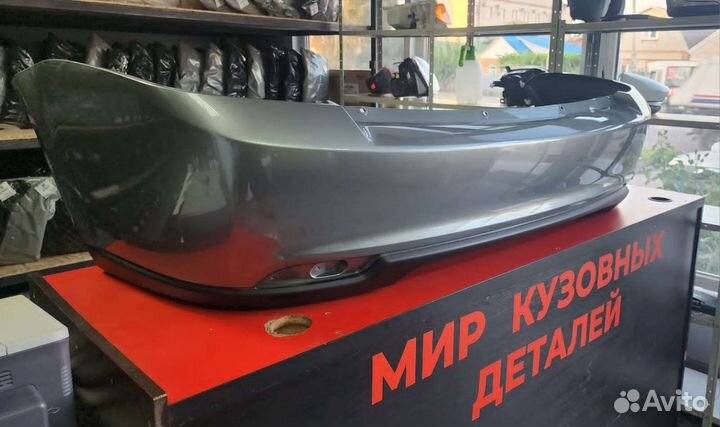 Бампер задний priora хэтчбек