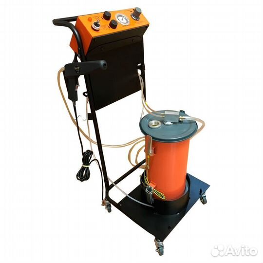 Установка для порошковой краски Старт с виброплатф