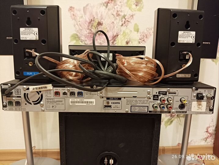 Домашний кинотеатр sony dav-dz 556 kb